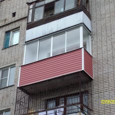 Остекление балконов в Барнауле